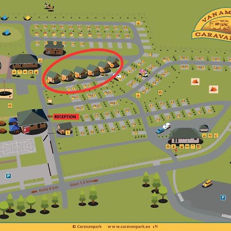 Saue Vanamoisa Caravan Park מראה חיצוני תמונה